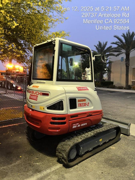 2025 TAKEUCHI TB235-2CR