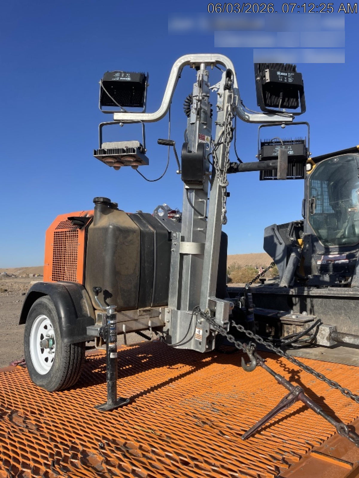 2024 Wanco WLTT-4MM4K Diesel, Deep Sea Controller, Shore Power Plug, Auto Start, (4) 350W LED Floodlights, 4kW Generator, 60 Gal Fuel Tank, 2" Ball, T3
