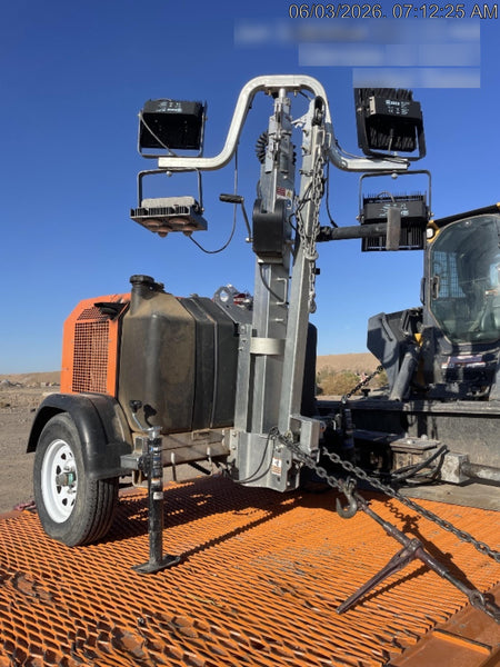 2024 Wanco WLTT-4MM4K Diesel, Deep Sea Controller, Shore Power Plug, Auto Start, (4) 350W LED Floodlights, 4kW Generator, 60 Gal Fuel Tank, 2" Ball, T3