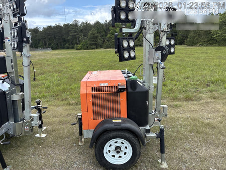 2024 Wanco WLTT-4MM4K Diesel, Deep Sea Controller, Shore Power Plug, Auto Start, (4) 350W LED Floodlights, 4kW Generator, 60 Gal Fuel Tank, 2" Ball, T3
