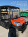2022 Kubota RTV-X1140W-H Plastic Canopy, Windshield Acrylic Clear, LED Strobe Light, Wire Harness Kit, Back up Alarm