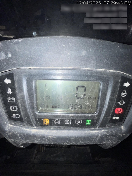 2021 Kubota RTV-X1140W-H Plastic Canopy, Windshield Acrylic Clear, LED Strobe Light, Wire Harness Kit, Back up Alarm