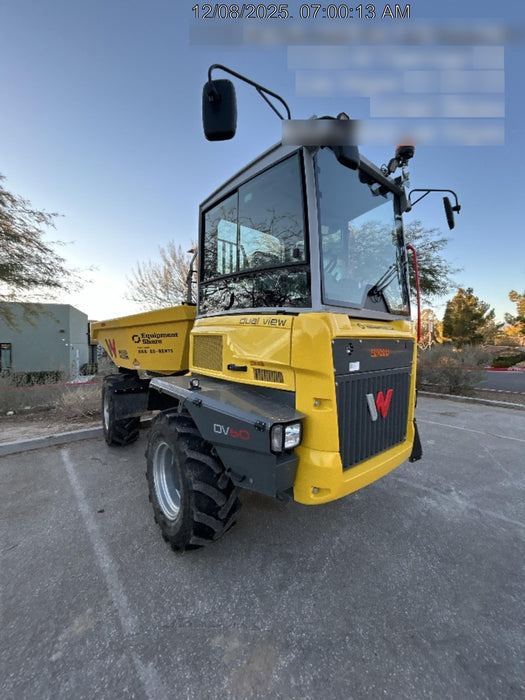 2025 WACKER NEUSON DV604 Cab Standard Tires