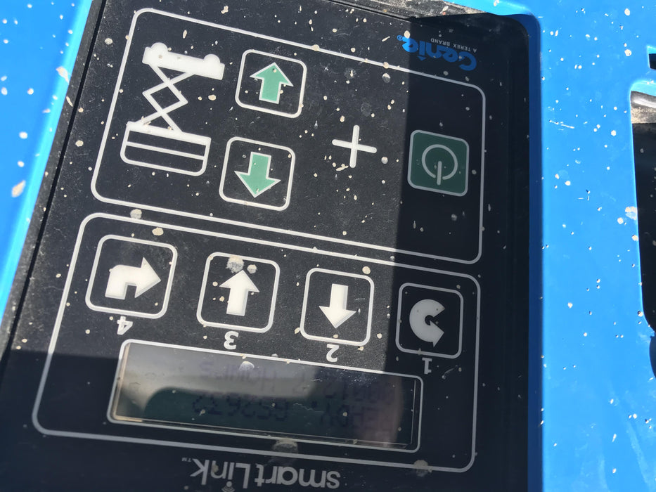 2019 Genie GS-2632 Folding rails with half height swing gate