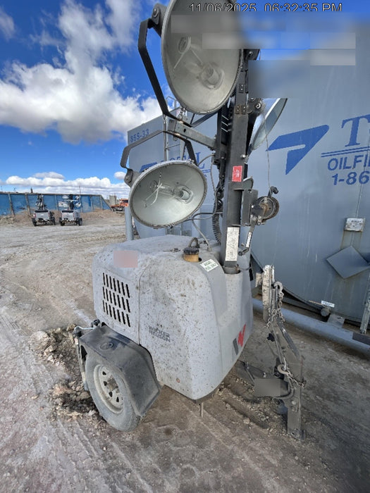2018 Wacker Neuson LTV6L-MH Wacker Neuson LTV6L Mobile Light Tower w/Fuel Level Sensor Installed