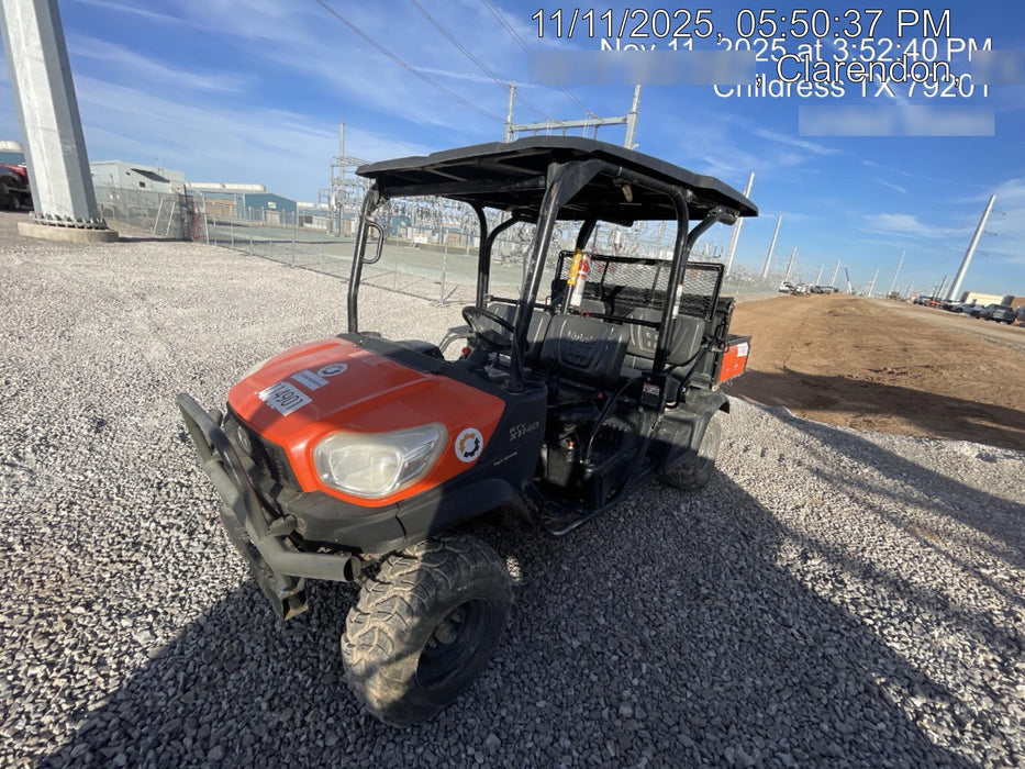2020 Kubota RTV-X1140 CANOPY,STROBE,BACK UP ALARM,WINDSHIELD, FIRE EXT