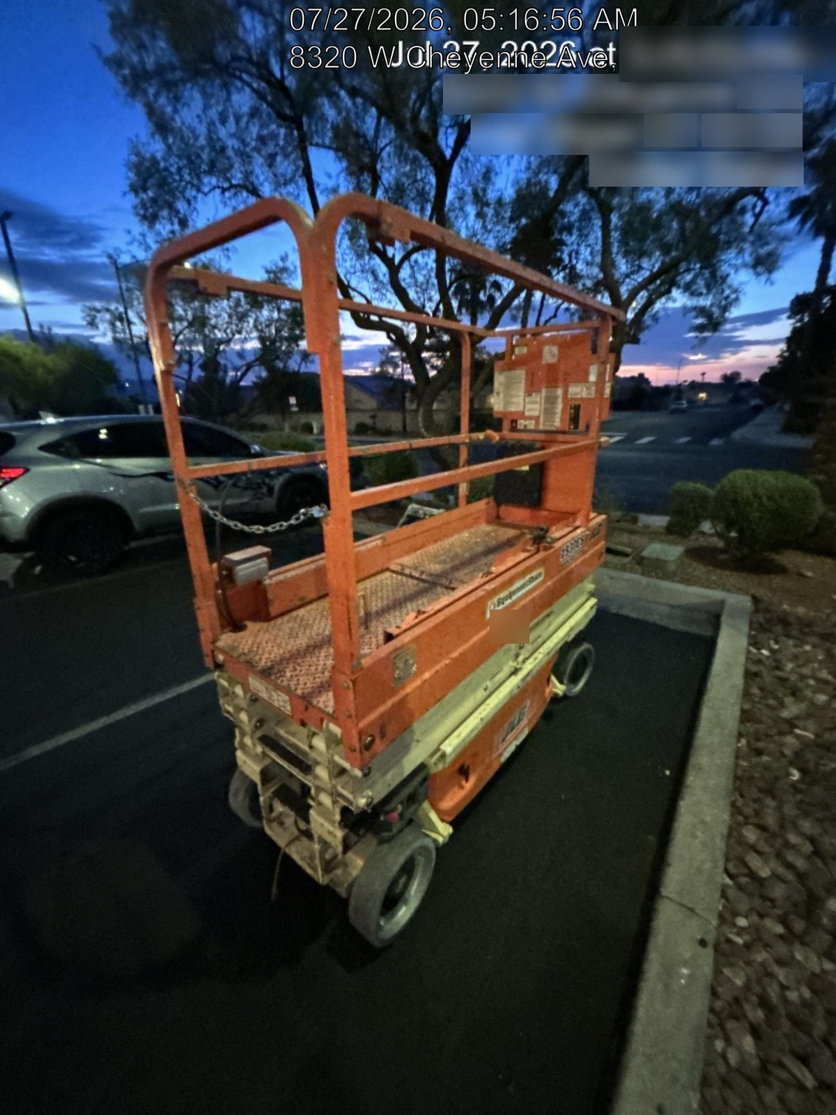 2016 JLG 1930ES Standard Options