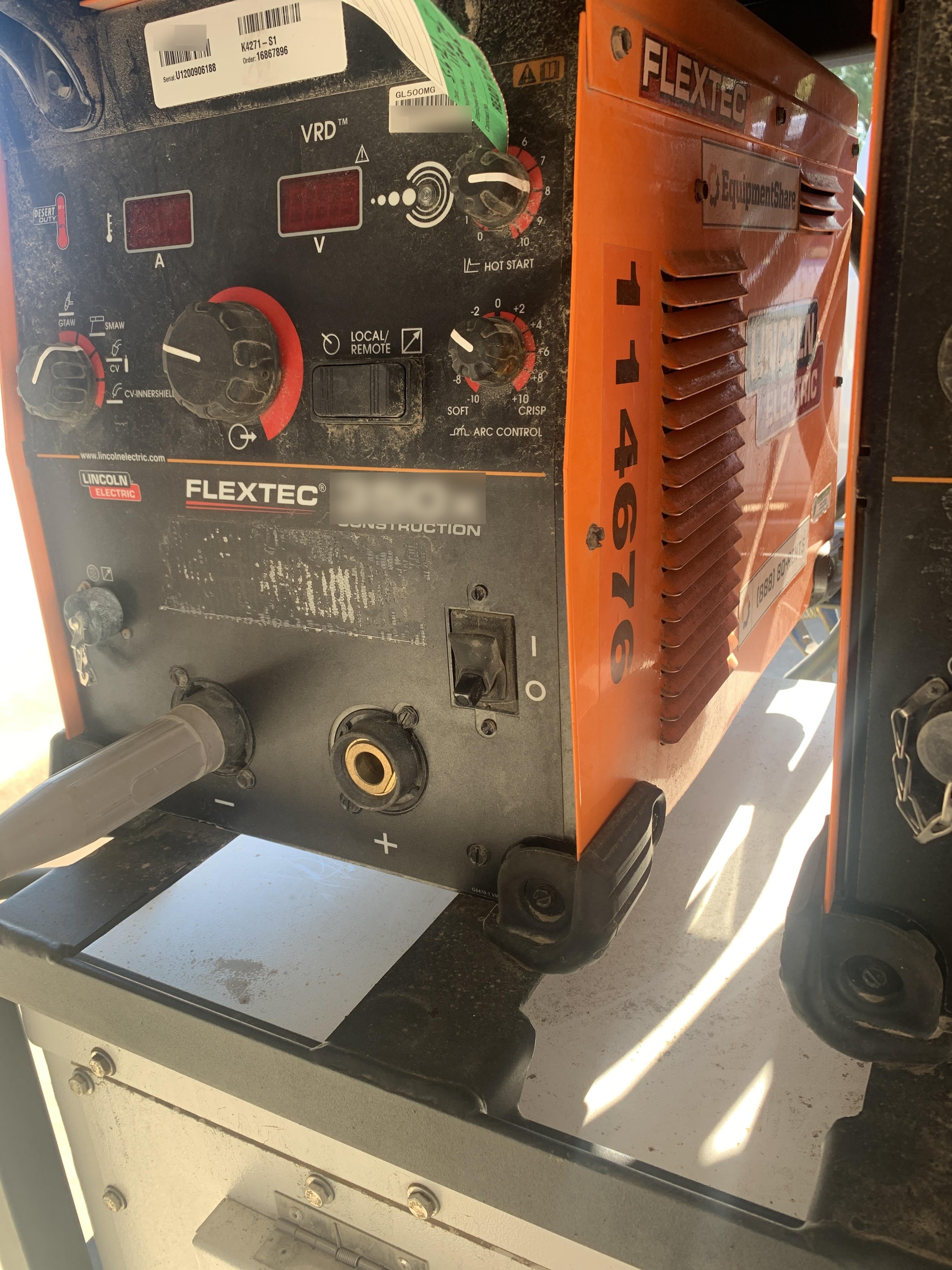 2020 LINCOLN ELECTRIC FLEXTEC 350X