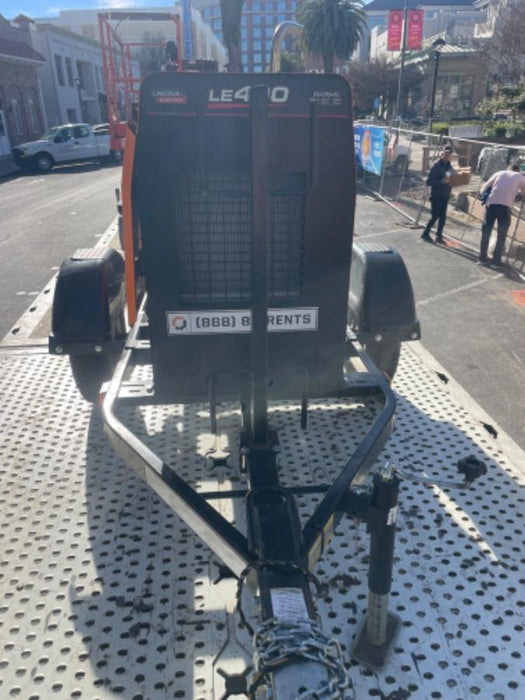 2022 Lincoln Electric LE400 Kubota V1505, Trlr, Cable Rack, Light Kit, ES Decals, T3