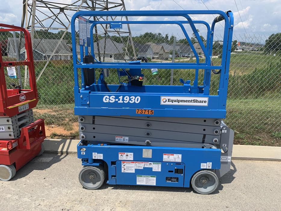 2020 Genie GS-1930 Fixed rails with chain entry gate - Pre A92.20