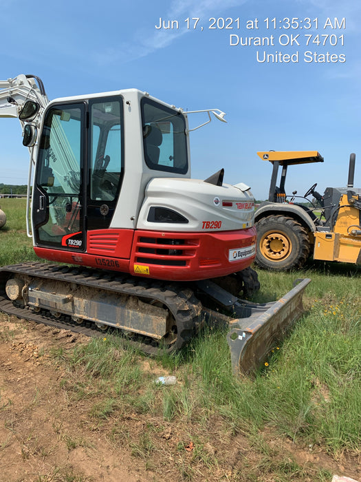 2021 TAKEUCHI TB290C