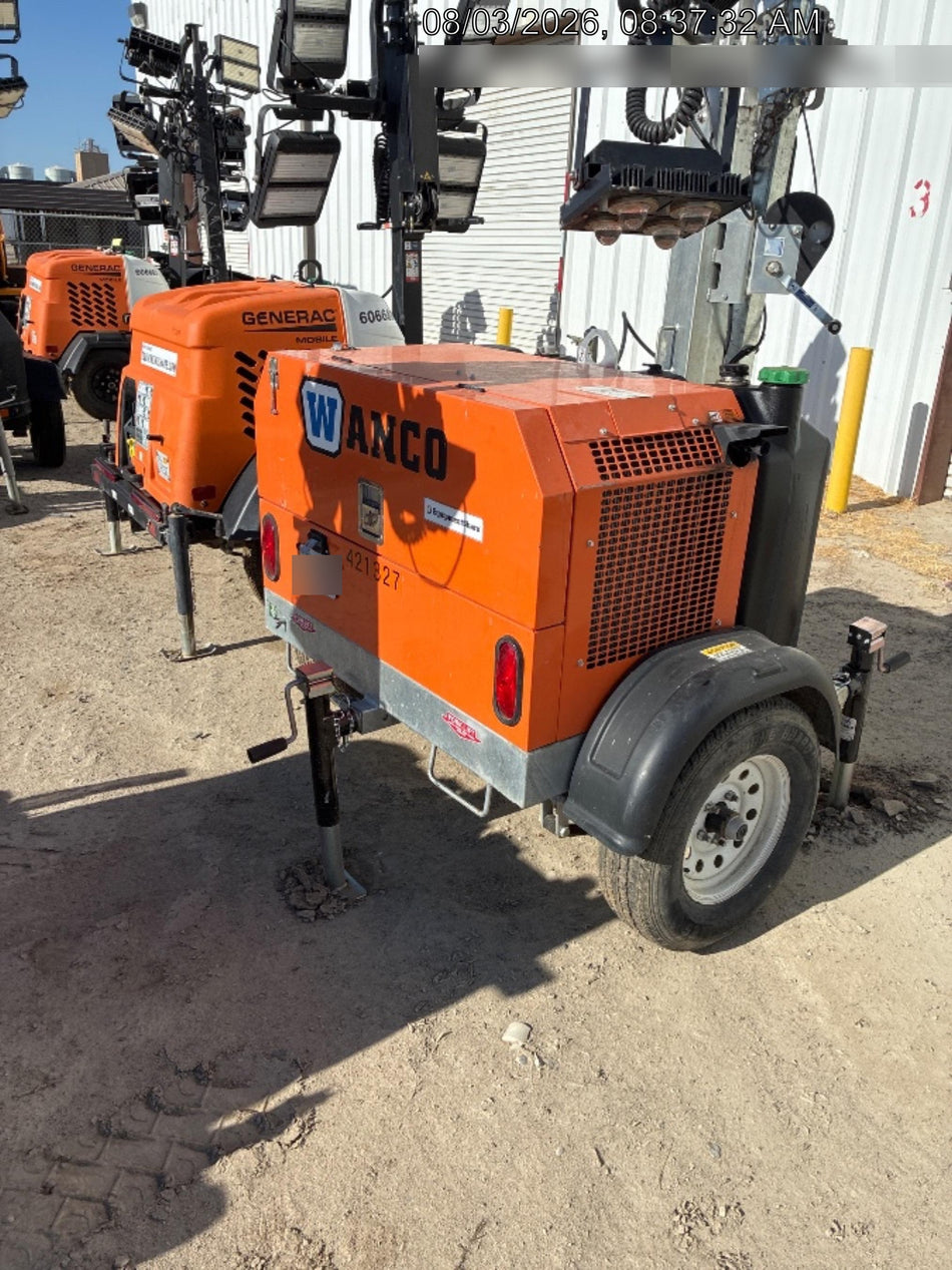 2024 Wanco WLTT-4MM4K Diesel, Deep Sea Controller, Shore Power Plug, Auto Start, (4) 350W LED Floodlights, 4kW Generator, 60 Gal Fuel Tank, 2" Ball, T3