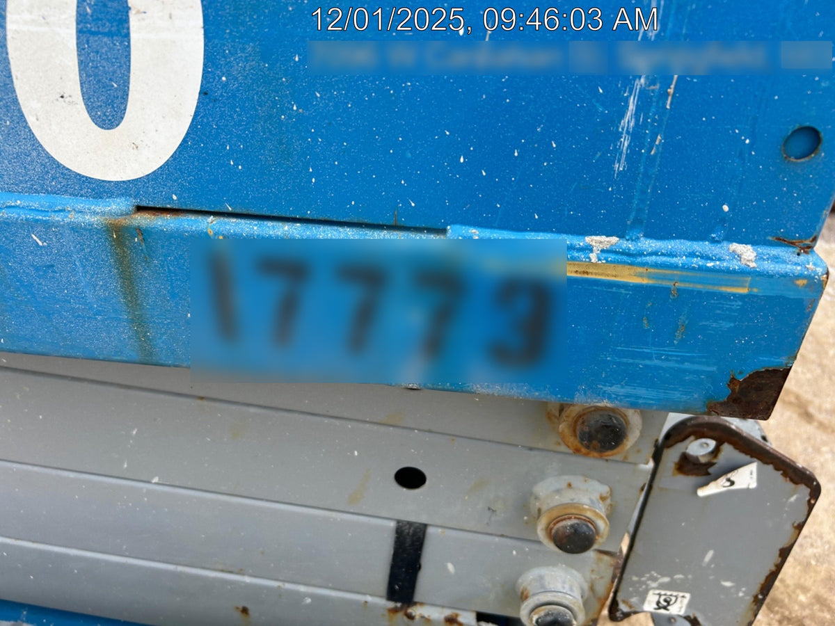 2018 Genie GS-1930 Genie GS-1930 w/Fixed Rail, Chain Entry