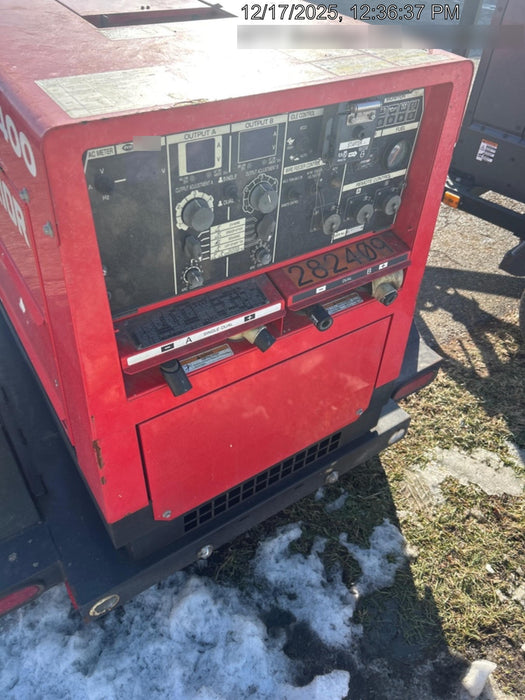 2022 Shindaiwa DGW400MDL Kubota D902 Engine, 23 HP, Dual Op Welder, Wire, Arc, Droop Stick, Tig, and CC Stick Functionality, Simulphase, 3 Phase and 1 Phase Gen Output, Single Axle NB Trlr, Slr Trckl Chrg 12V 12W, Fire Ext