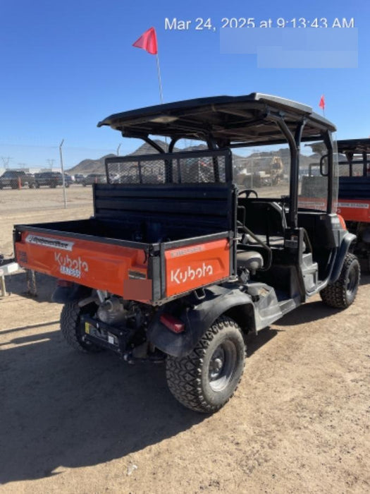 2021 Kubota RTV-X1140W-H Plastic Canopy, Windshield Acrylic Clear, LED Strobe Light, Wire Harness Kit, Back up Alarm