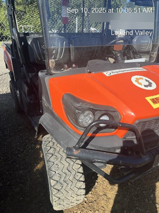 2019 Kubota RTV-XG850WL-H 4wd Utility Cart, Gas, 2 Seat, LED Strobe, Windshield Tempered Glass, Plastic Canopy, Wire Harness Kit, Backup Alarm
