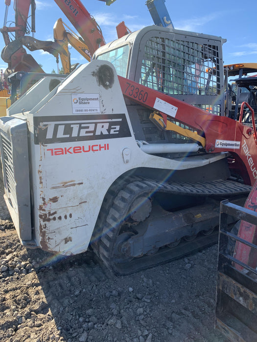 2020 Takeuchi TL12R2-CR Cab/Heat/Air, 111hp, Hydraulic QC