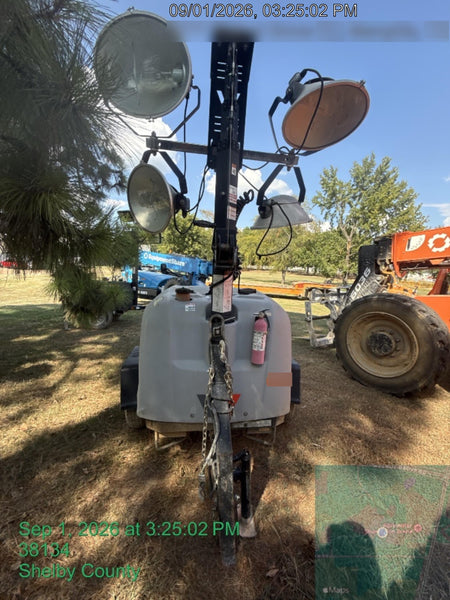 2019 Wacker Neuson LTV6L-MH Wacker Neuson LTV6L Mobile Light Tower w/Fuel Level Sensor Installed