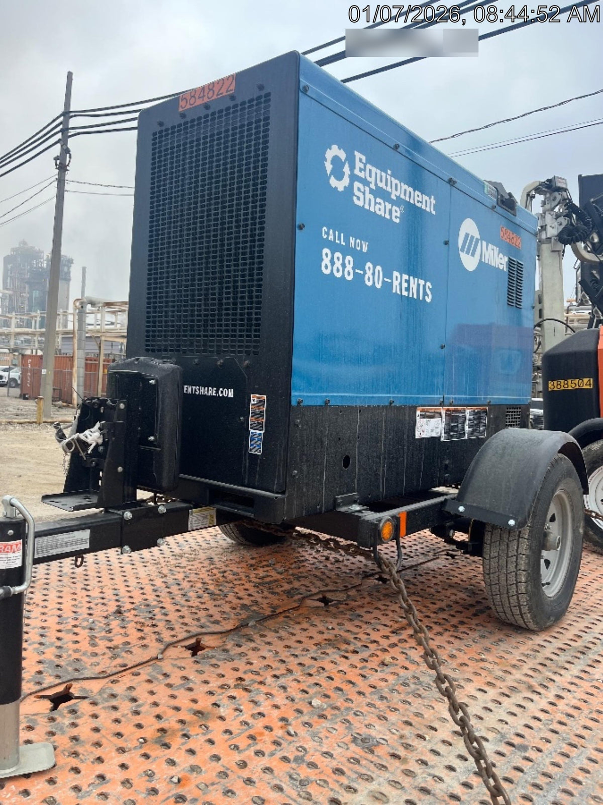 2025 MILLER ELECTRIC BIG BLUE 500