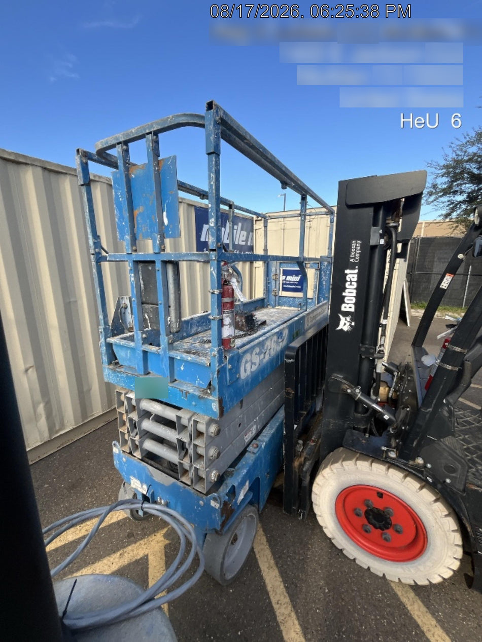 2018 Genie GS-2632 Genie GS-2632 Scissor Lift w/Standard Options