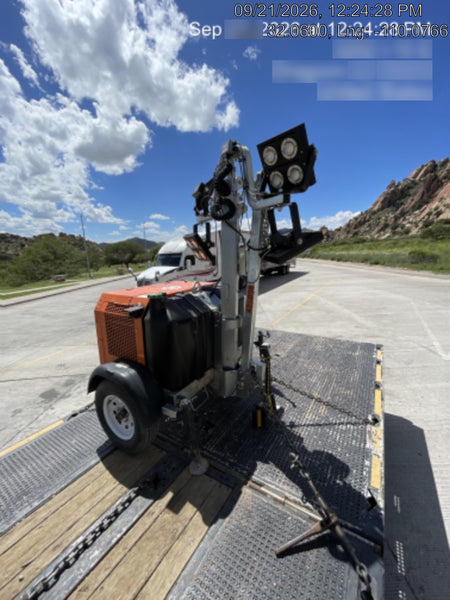 2024 Wanco WLTT-4MM4K Diesel, Deep Sea Controller, Shore Power Plug, Auto Start, (4) 350W LED Floodlights, 4kW Generator, 60 Gal Fuel Tank, 2" Ball, T3