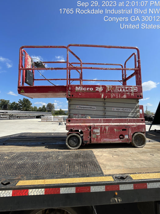 2021 Lgmg AS1932E Electric Drive, Solid Non Marking Tires, Dual Beacons