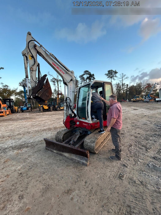 2020 Takeuchi TB250-2C Cab/Heat/Air, Rubber Tracks, Manual TAG QC