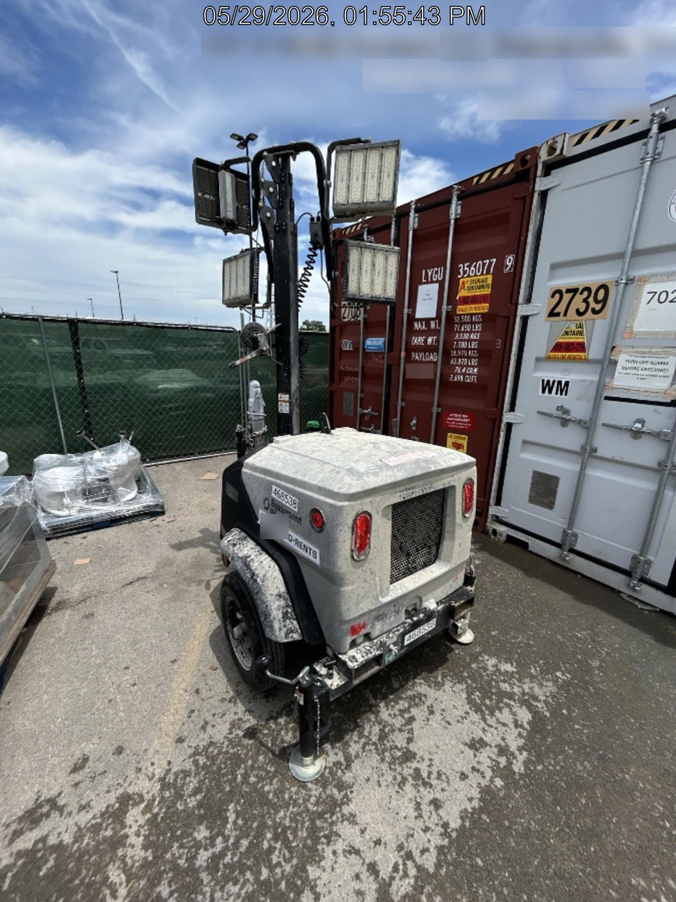 2024 Wacker Neuson LTT4 Diesel, Kohler KDW702, Deep Sea Controller, Auto Start, LED 320W, Bypass Outlet, T3