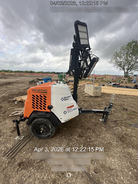 2024 Generac MLT2 Diesel, Flex Switch 120V Input, Powerzone Controller, 
(4) 320W LED Lights, 4kW Generator, 39.9 Gal Fuel Tank, 2" Ball, T3
