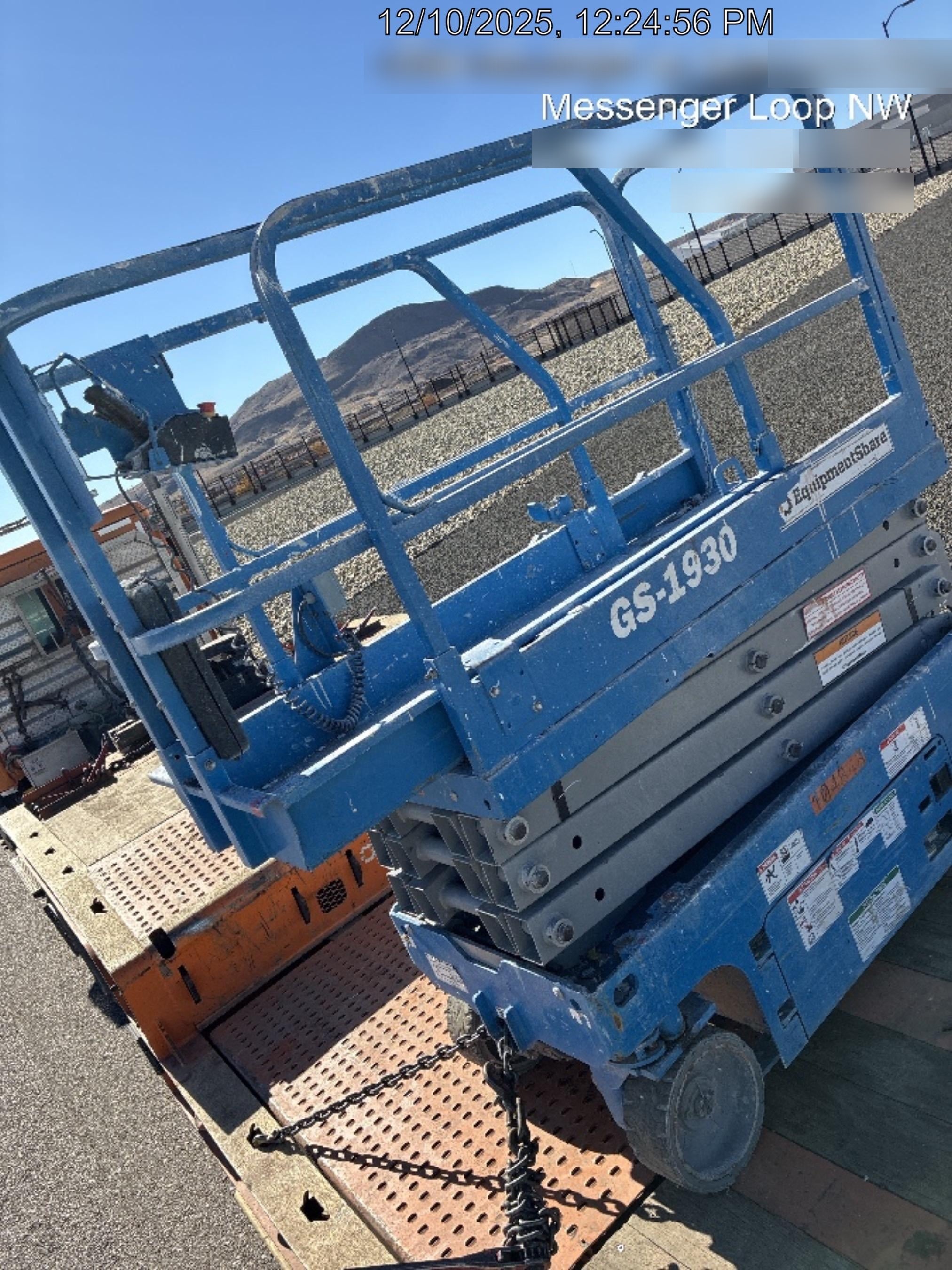 2020 Genie GS-1930 Standard Machine