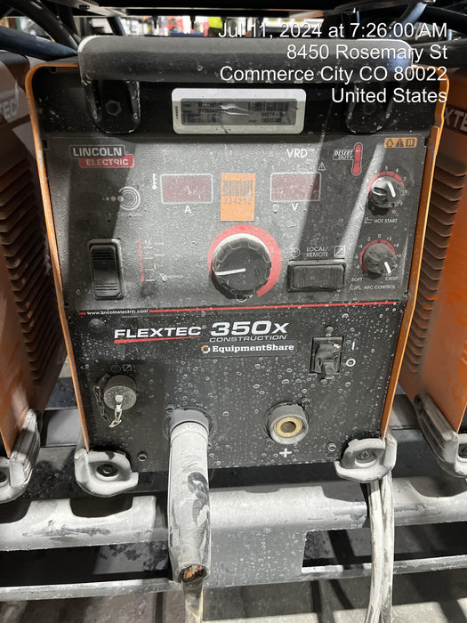 2023 LINCOLN ELECTRIC FLEXTEC 350X