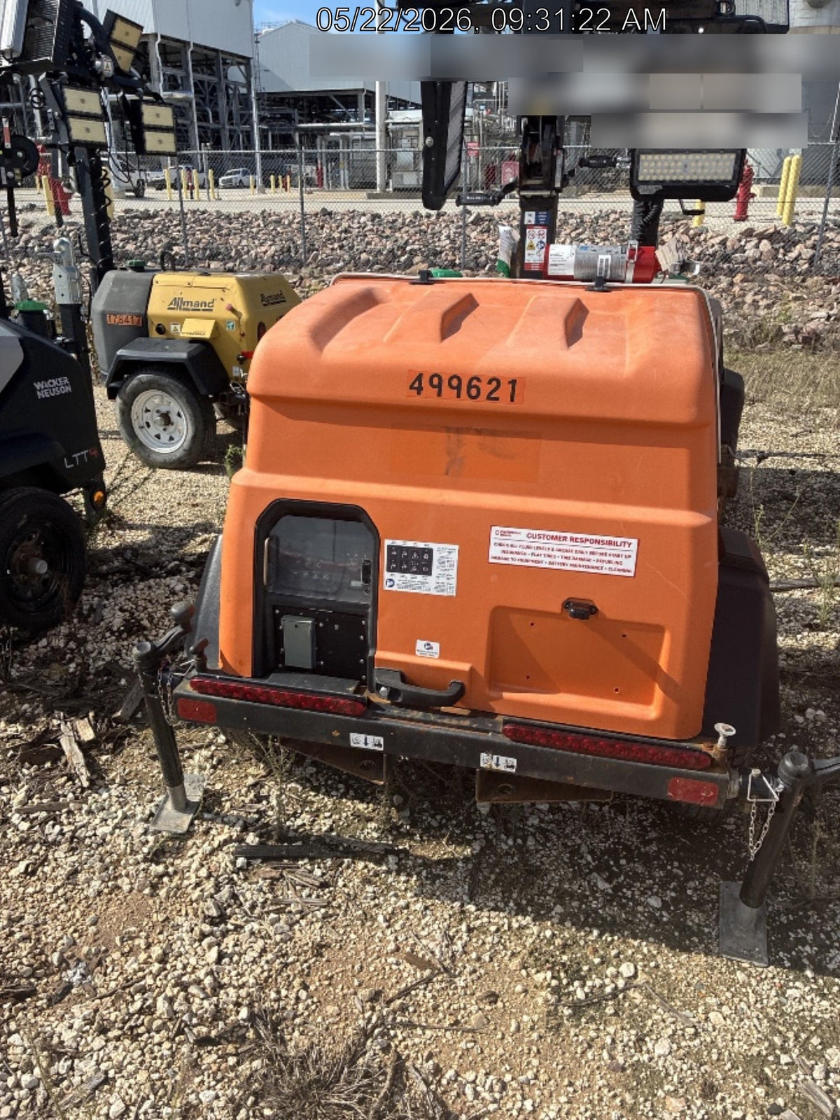 2024 Wanco WLTT-4MM4K Diesel, Deep Sea Controller, Shore Power Plug, Auto Start, (4) 350W LED Floodlights, 4kW Generator, 60 Gal Fuel Tank, 2" Ball, T3