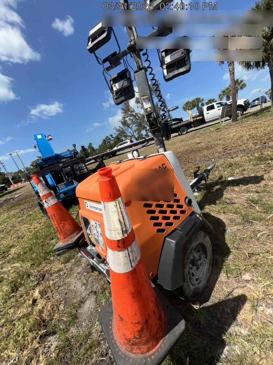 2023 Generac MLT2 Diesel, Flex Switch 120V Input, Powerzone Controller, 
(4) 320W LED Lights, 4kW Generator, 39.9 Gal Fuel Tank, 2" Ball, T3