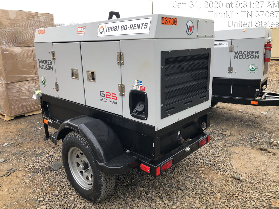 2019 WACKER NEUSON G25