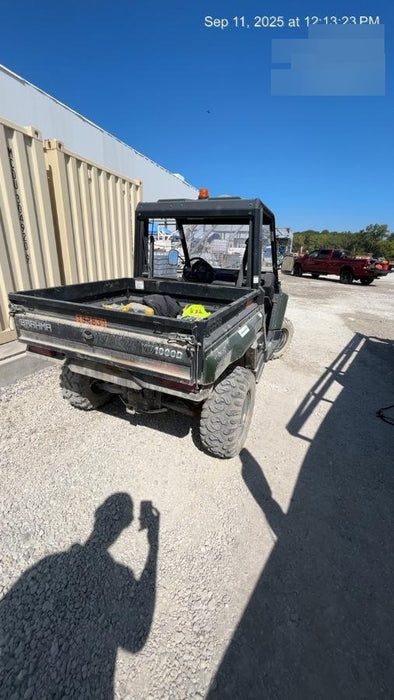 2021 Yanmar YU1000 Canopy, Steel Wheel, Poly WindShield, Beacon, Backup Alarm