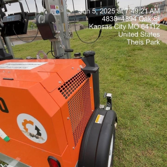 2024 Wanco WLTT-4MM4K Diesel, Deep Sea Controller, Shore Power Plug, Auto Start, (4) 350W LED Floodlights, 4kW Generator, 60 Gal Fuel Tank, 2" Ball, T3