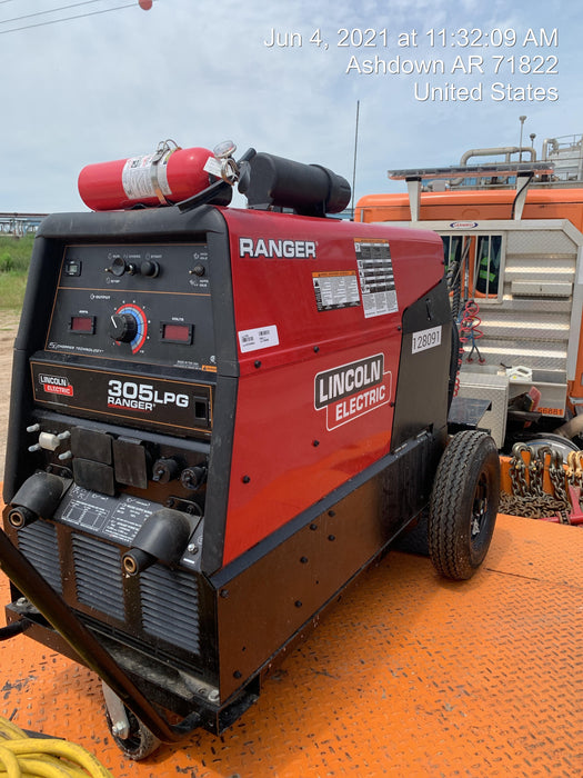 2021 Lincoln Electric Ranger 305 LPG Ranger® 305 LPG Engine Driven Welder
(Kohler®) One-Pak