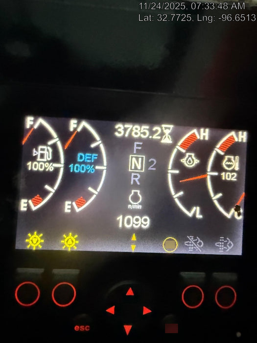 2019 Manitou MTA10055 Canopy, 120 HP, Solid Tires, Work Lights, Lift Hook, Auxiliary Hydraulics 66" Carriage and 60" Forks