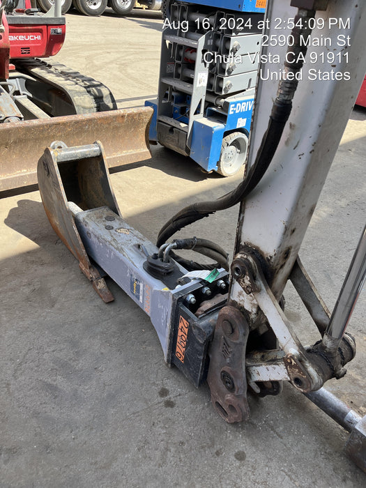 2024 STEEL UNLIMITED 12" Bucket, Mini Excavator. Steel Unlimited