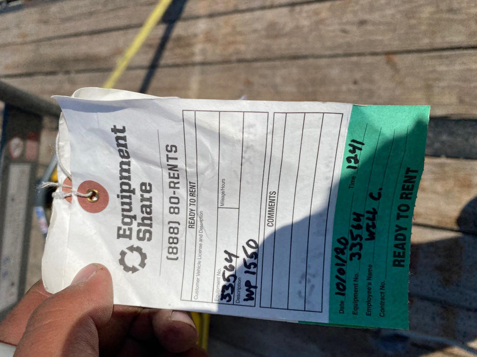 2019 WACKER NEUSON WP1550AW