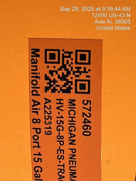 2025 MICHIGAN PNEUMATIC HV-15G-8P-ES-TRACKER