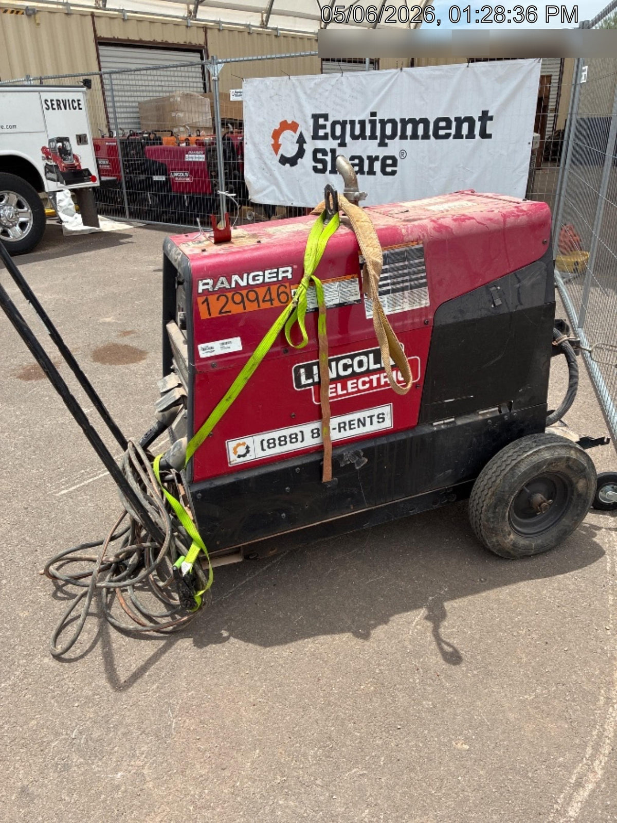2021 Lincoln Electric Ranger 305 LPG K3430-1, Ranger 305 LPG, Undercarriage, Tank Holder & Strap, 10kw AC Gen, 25hp Kohler LPG Eng