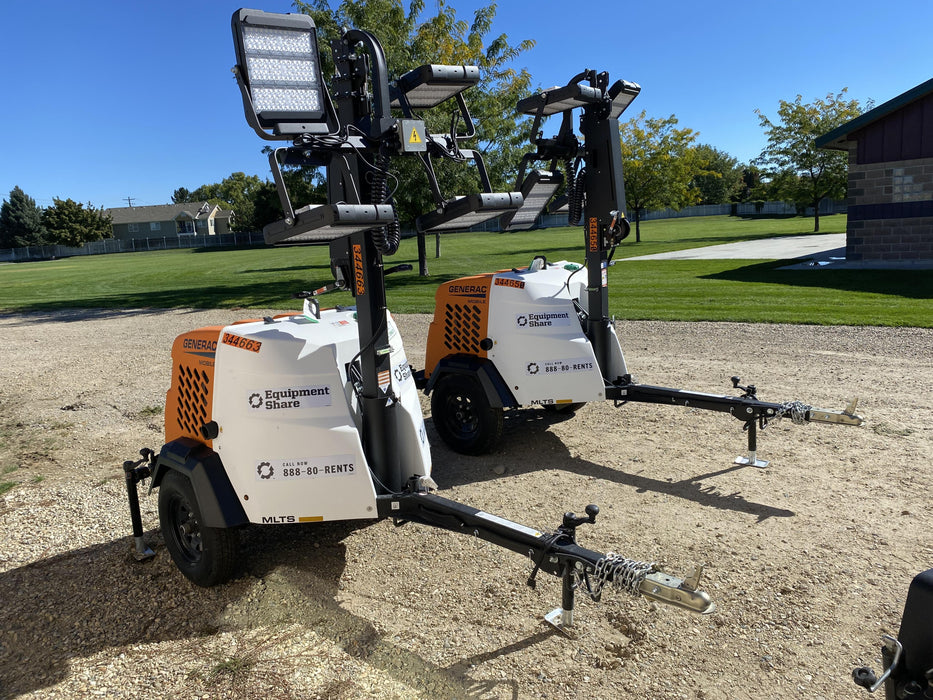 2023 Generac MLT2 Diesel, Flex Switch 120V Input, Powerzone Controller, (4) 320W LED Lights, 4kW Generator, 39.9 Gal Fuel Tank, 2" Ball, T3