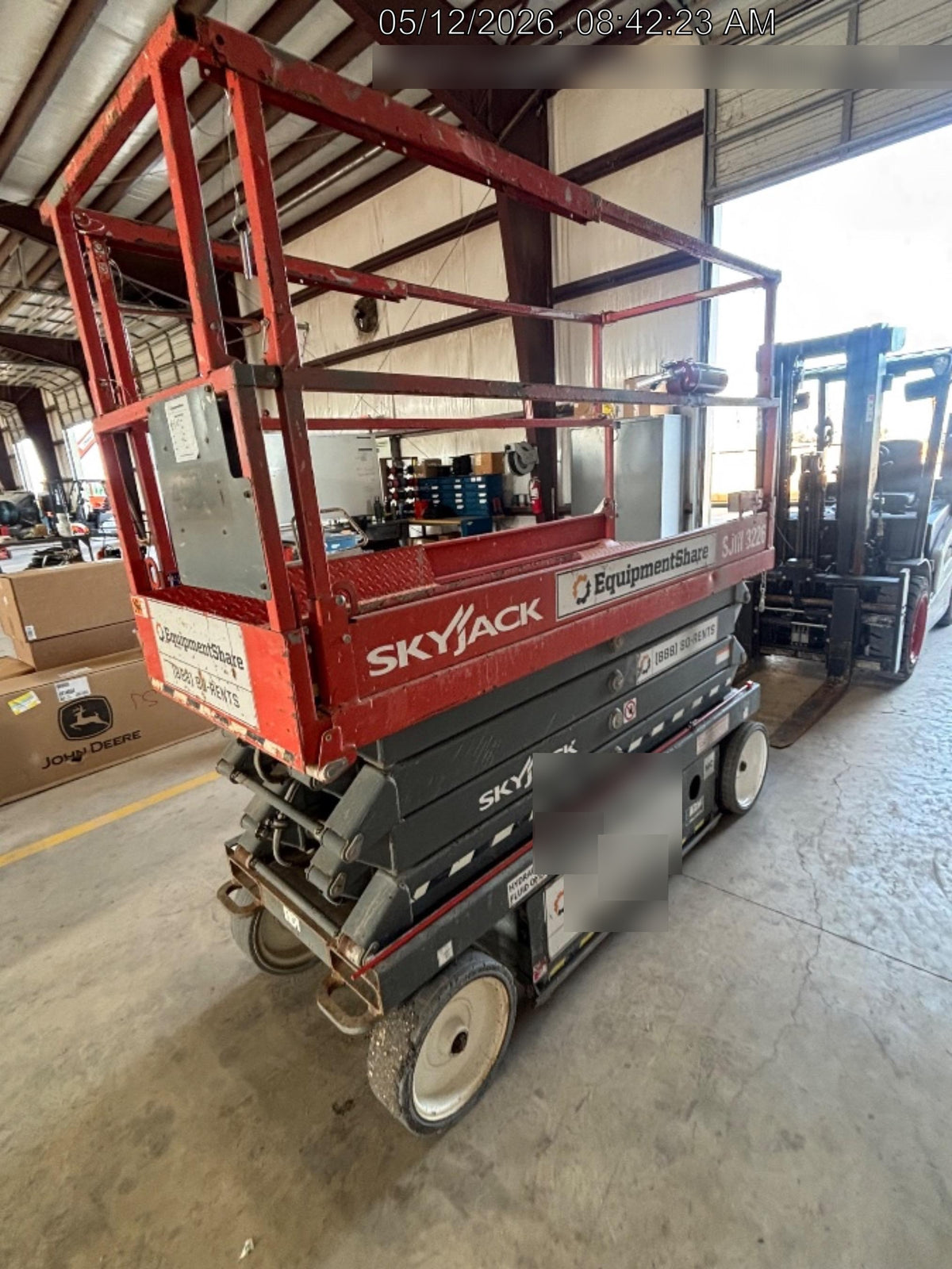 2019 Skyjack SJIII-3226 Standard Options, Trojan Batteries