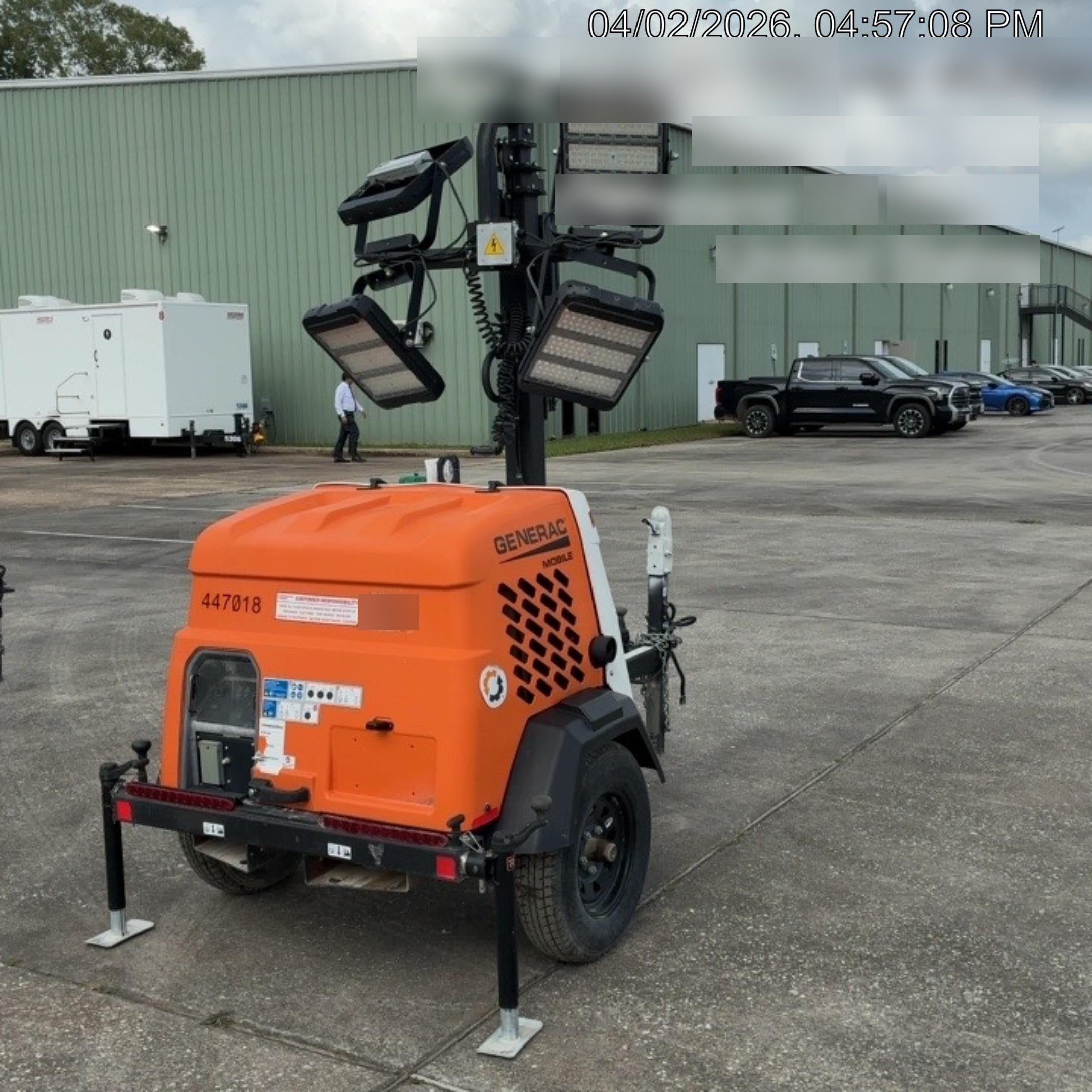 2024 Generac MLTS-4 2.4kW, Mitsu Eng, Analog, LED, Diesel.