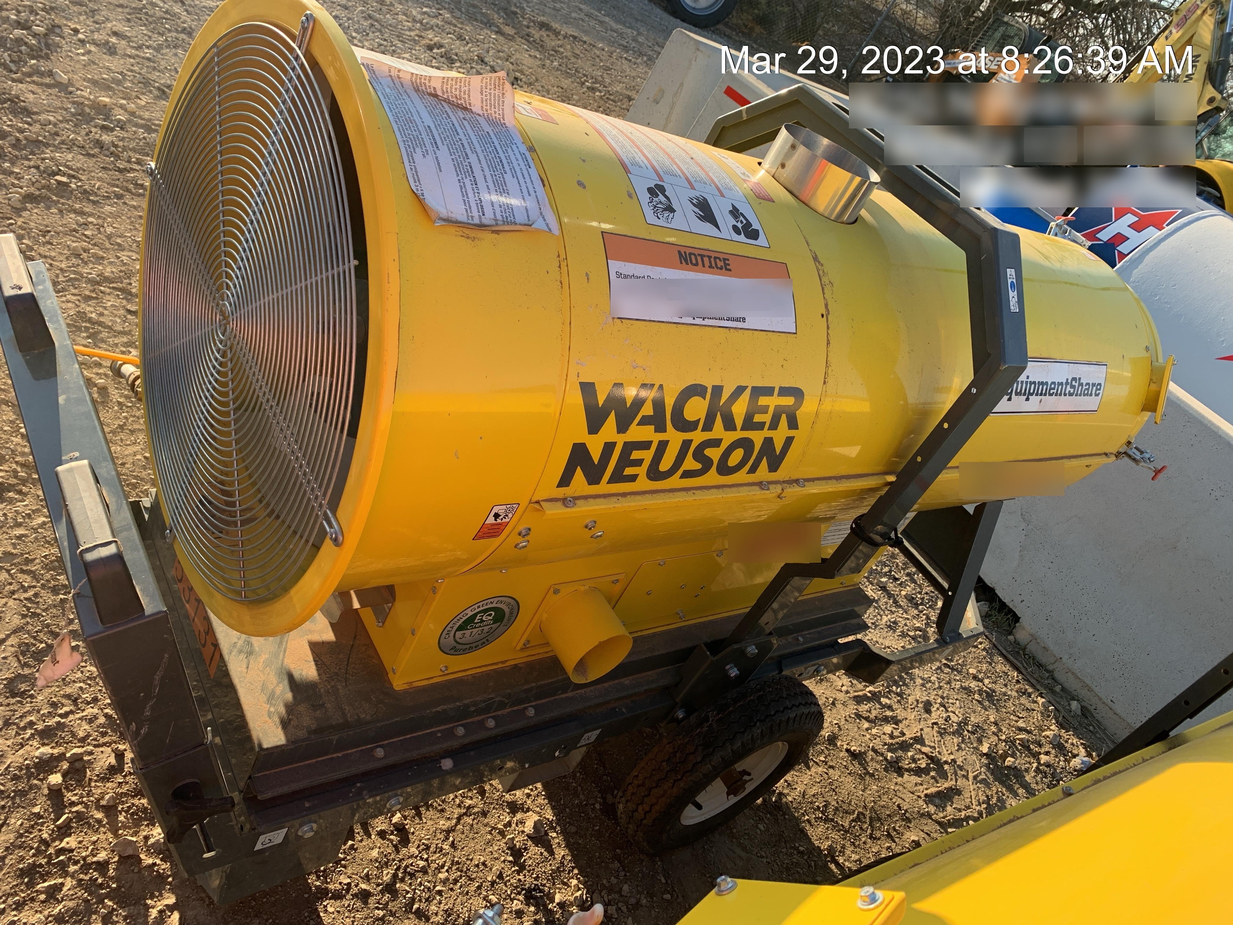 2019 WACKER NEUSON HI400G