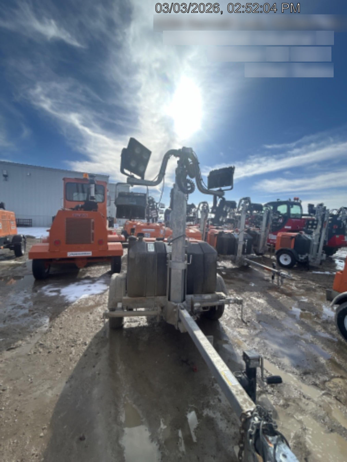 2024 Wanco WLTT-4MM4K Diesel, Deep Sea Controller, Shore Power Plug, Auto Start, (4) 350W LED Floodlights, 4kW Generator, 60 Gal Fuel Tank, 2" Ball, T3