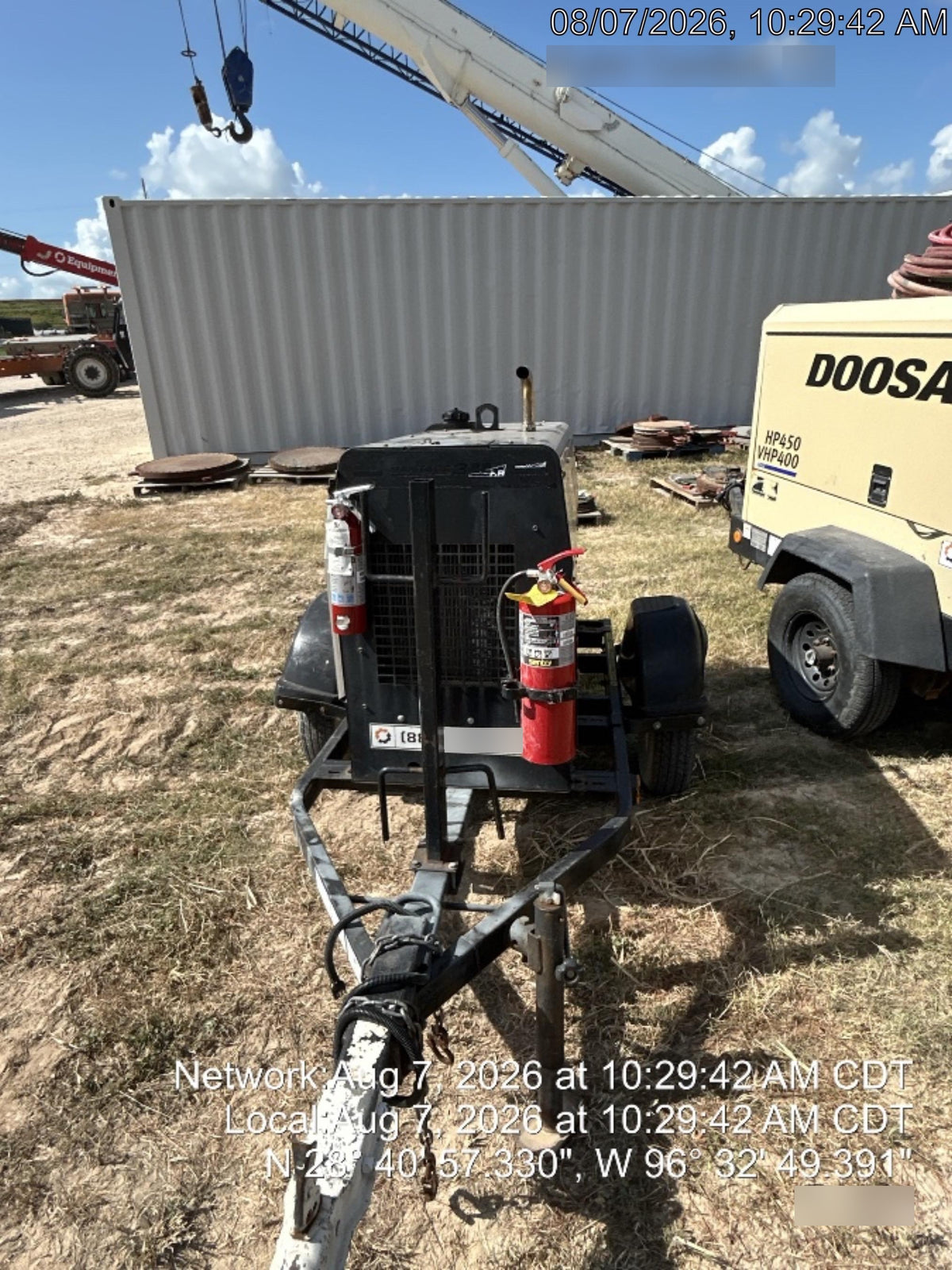 2019 Lincoln Electric Vantage 322 Ready-Pak 3, Two Wheel Trailer, Fender and Light Kit, Cable Rack
