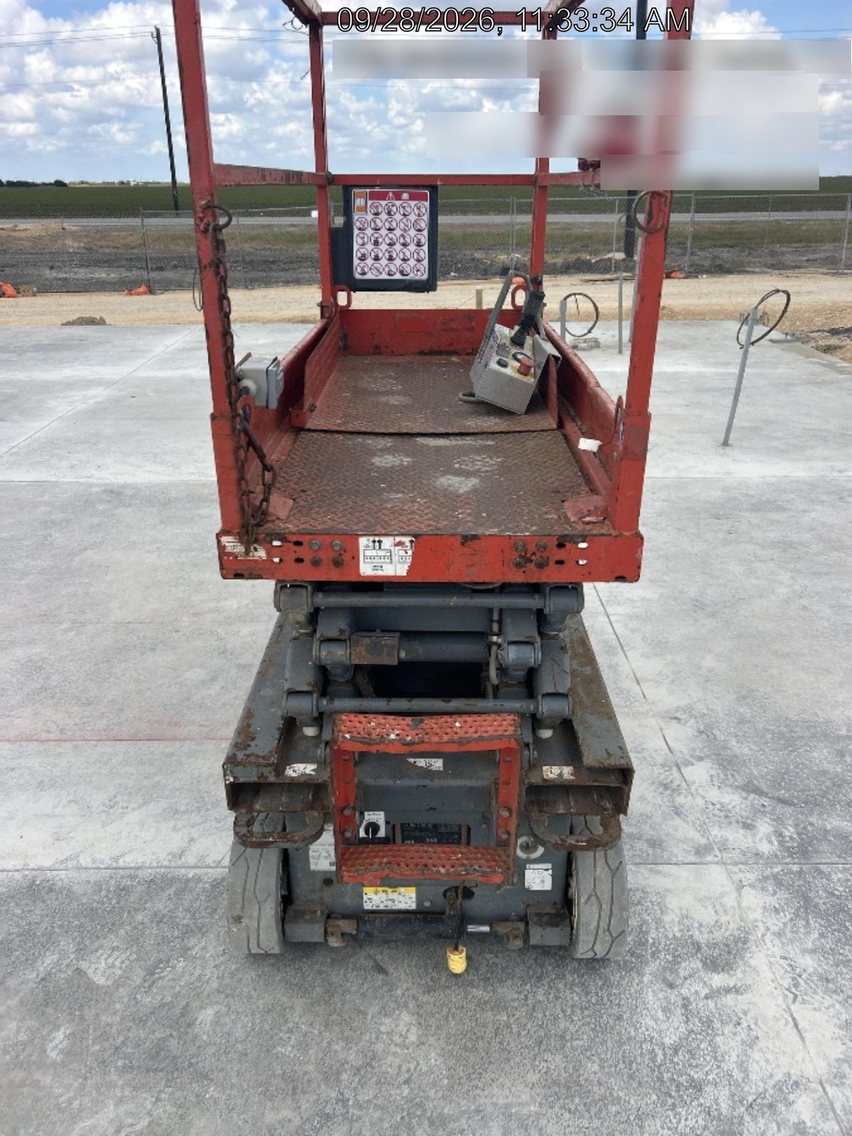 2018 Skyjack SJIII-3219 Skyjack SJIII3219 Scissor Lift w/Trojan Batteries