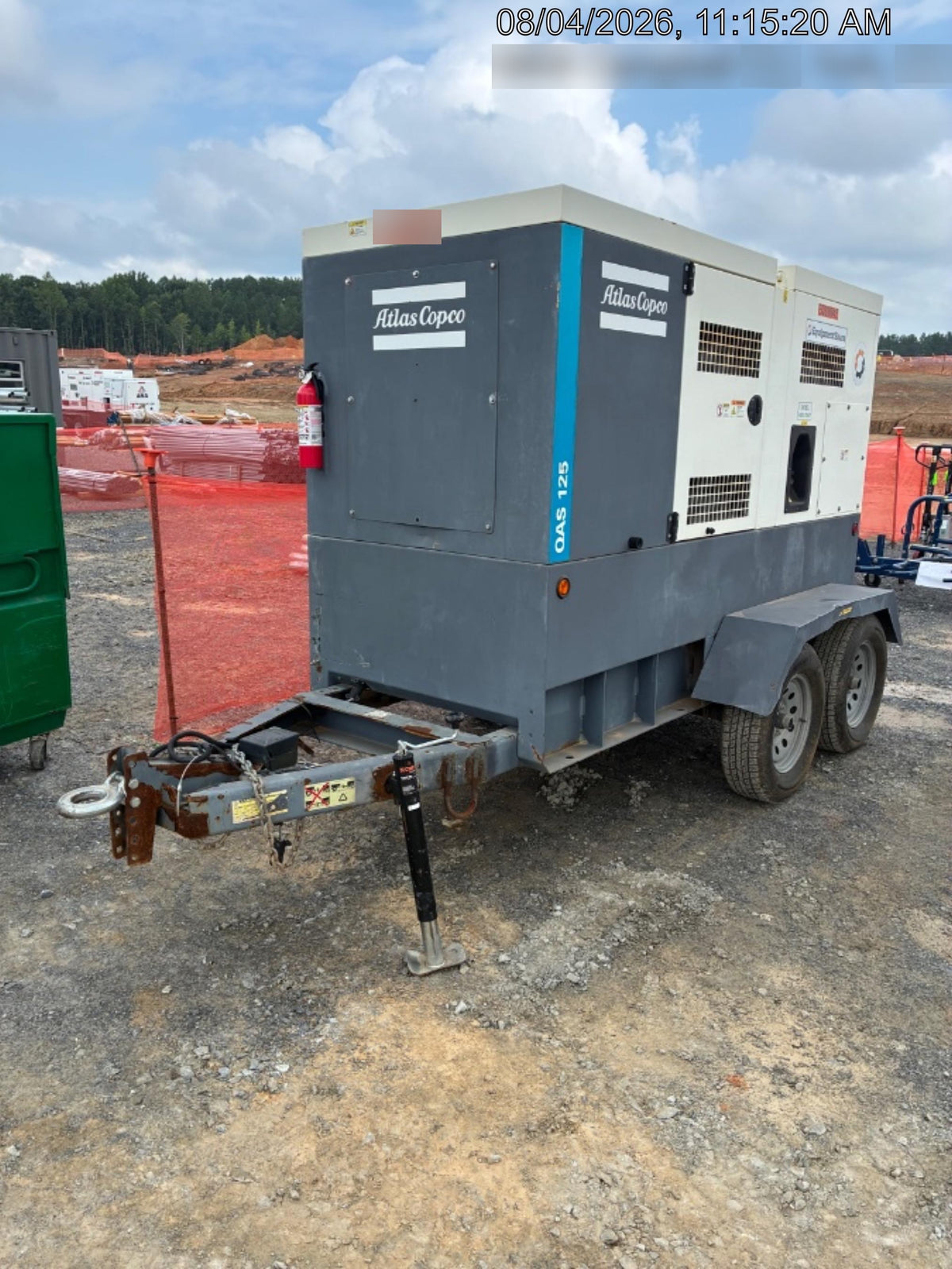 2020 ATLAS COPCO QAS 125